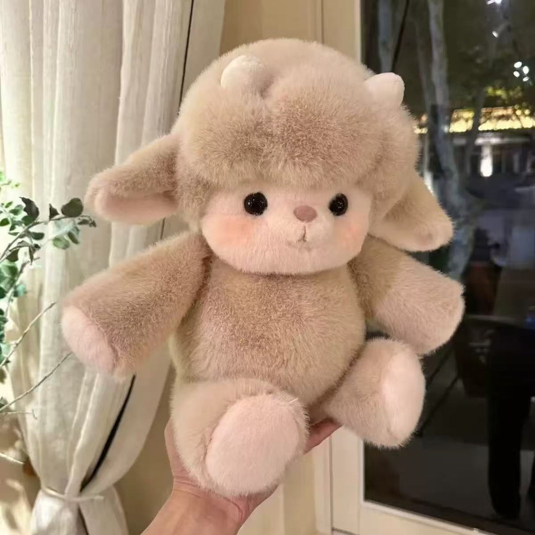 Panda plush toy beige sheep option