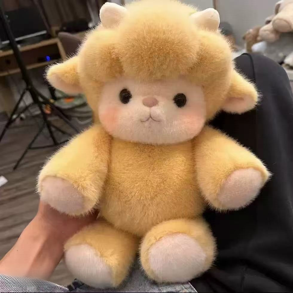 Panda plush toy yellow lion variant⁠