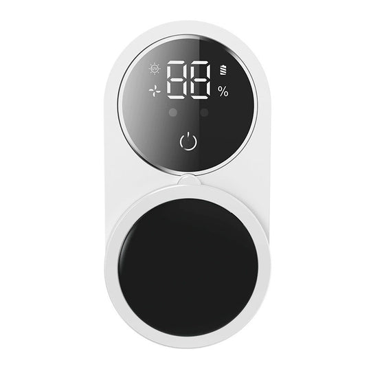 Smart UV toothbrush sanitizer digital display white