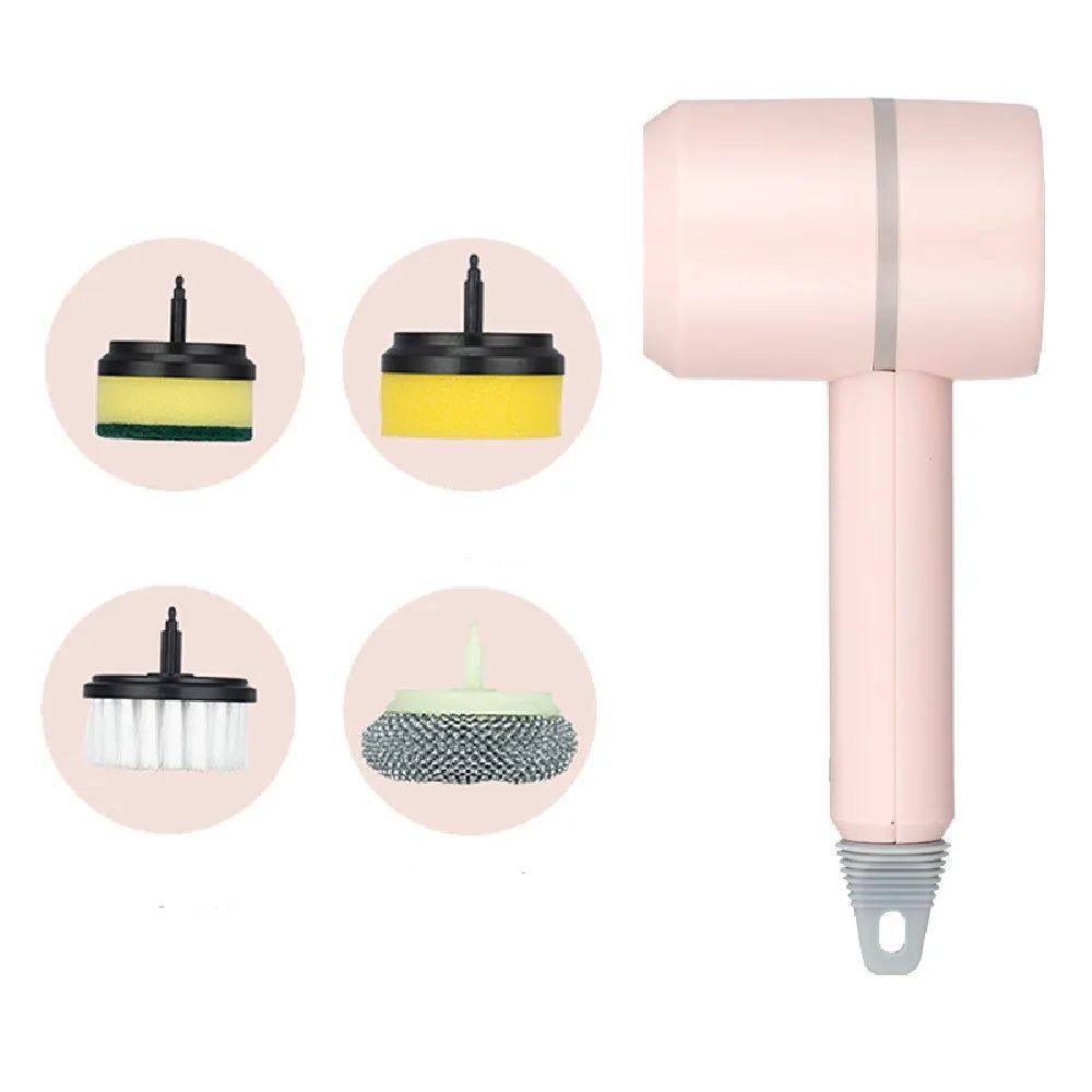 Household electric rotating cleaning brush