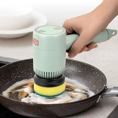 Household electric rotating cleaning brush
